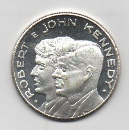 ESTADOS UNIDOS DEL AÑO 1964 MEDALLA JFKENEDY 